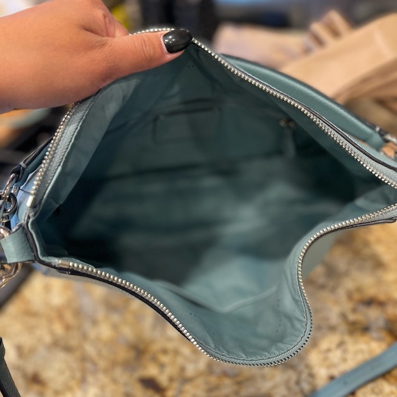 Coach light blue leather bag - Picture 8 of 8